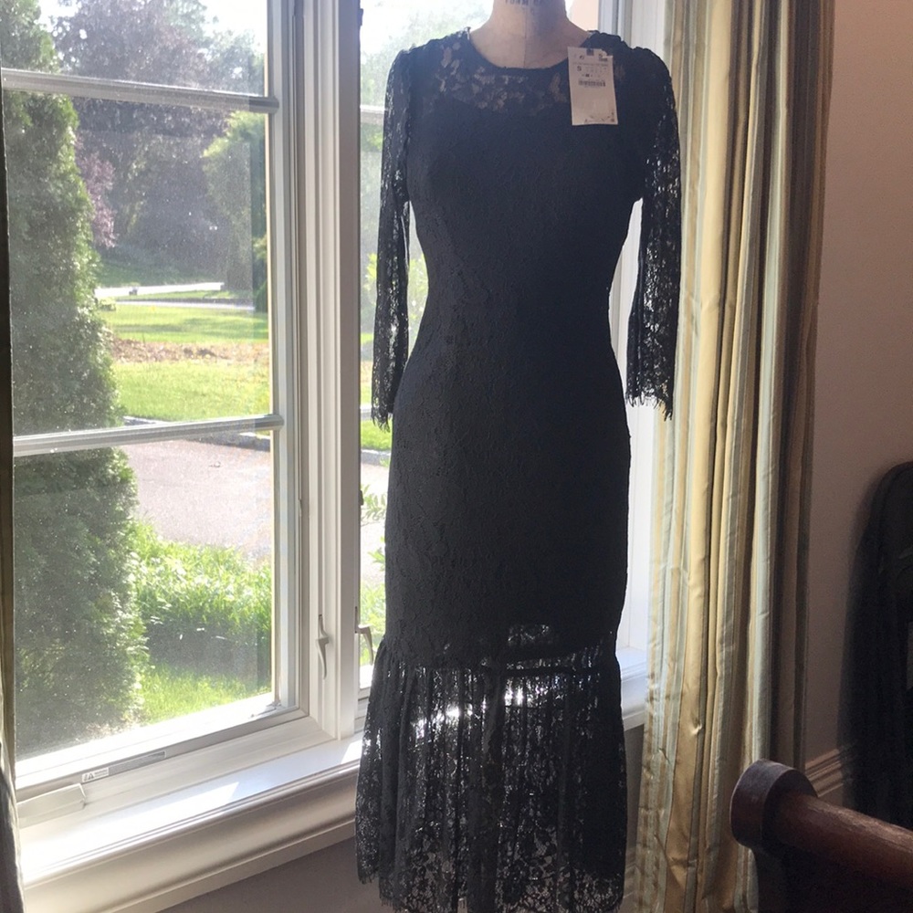 Brand new with tag Zara lace dress